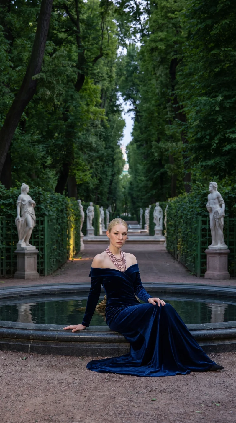 Пример ИИ-фото одежды для маркетплейса с естественной посадкой на модели